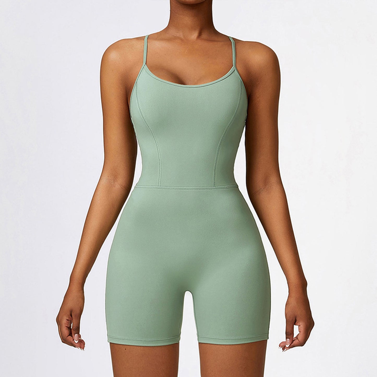 BODY SCULPTING UNITARD CAMI ROMPER