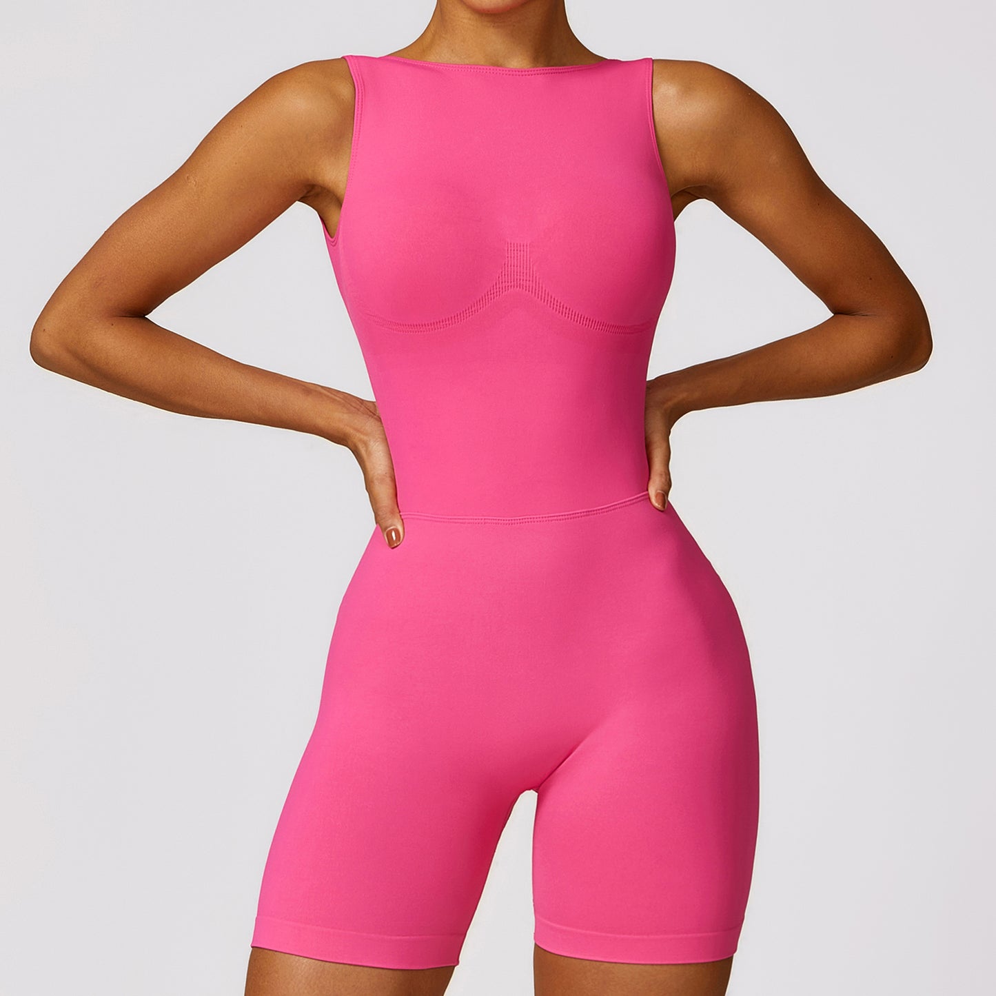 BACKLESS UNITARD BODY SCULPTING ROMPER