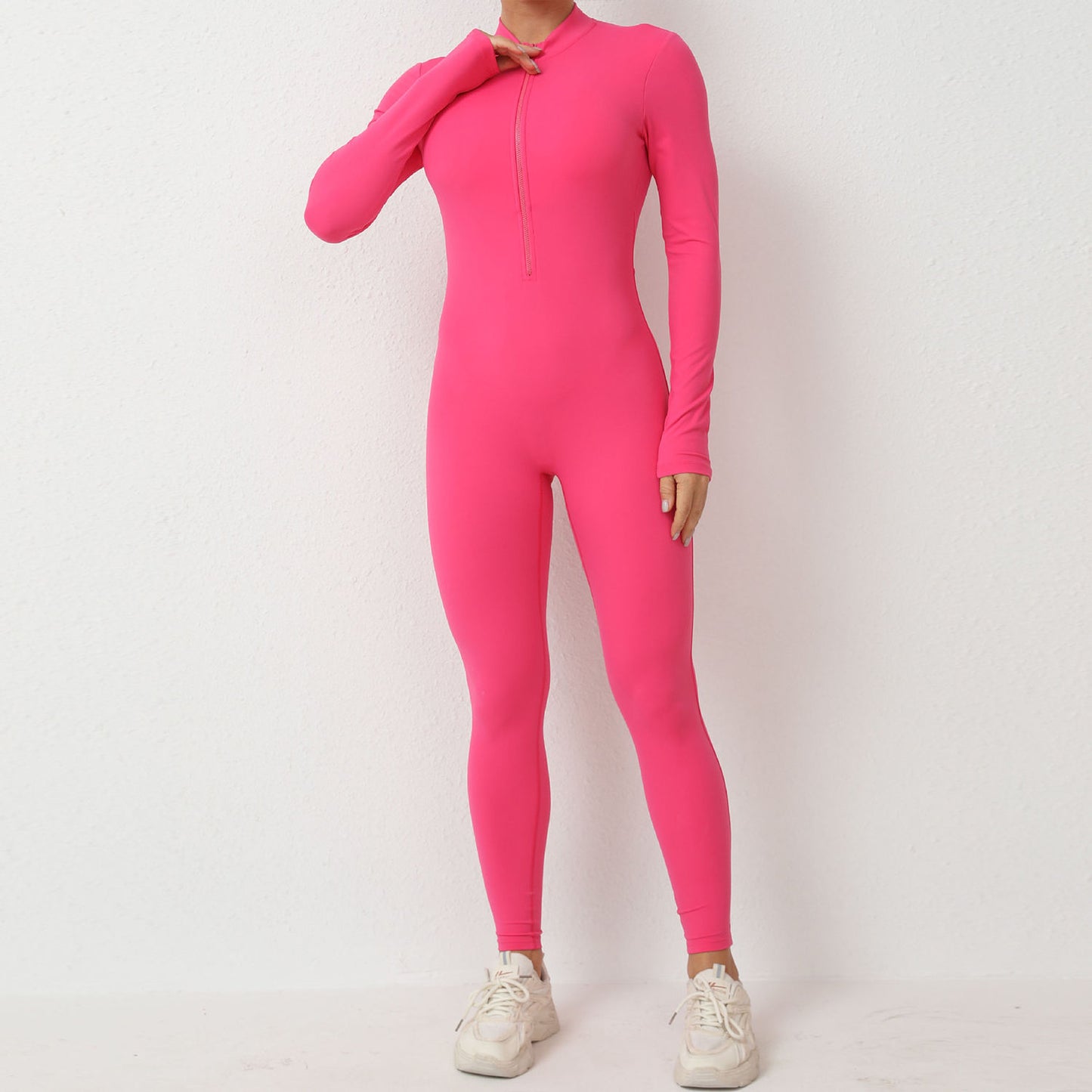 Full Sleeves Zipper Jumpsuit