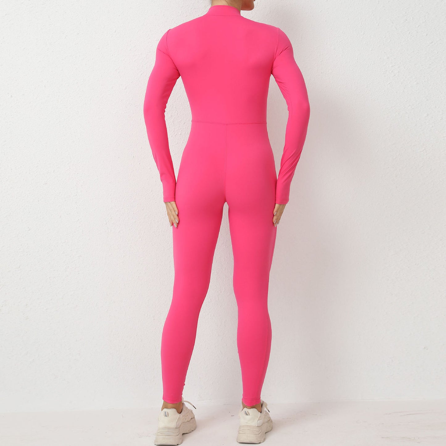 Full Sleeves Zipper Jumpsuit