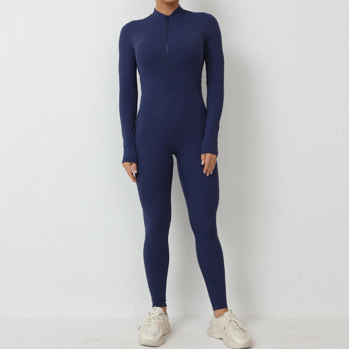 Full Sleeves Zipper Jumpsuit