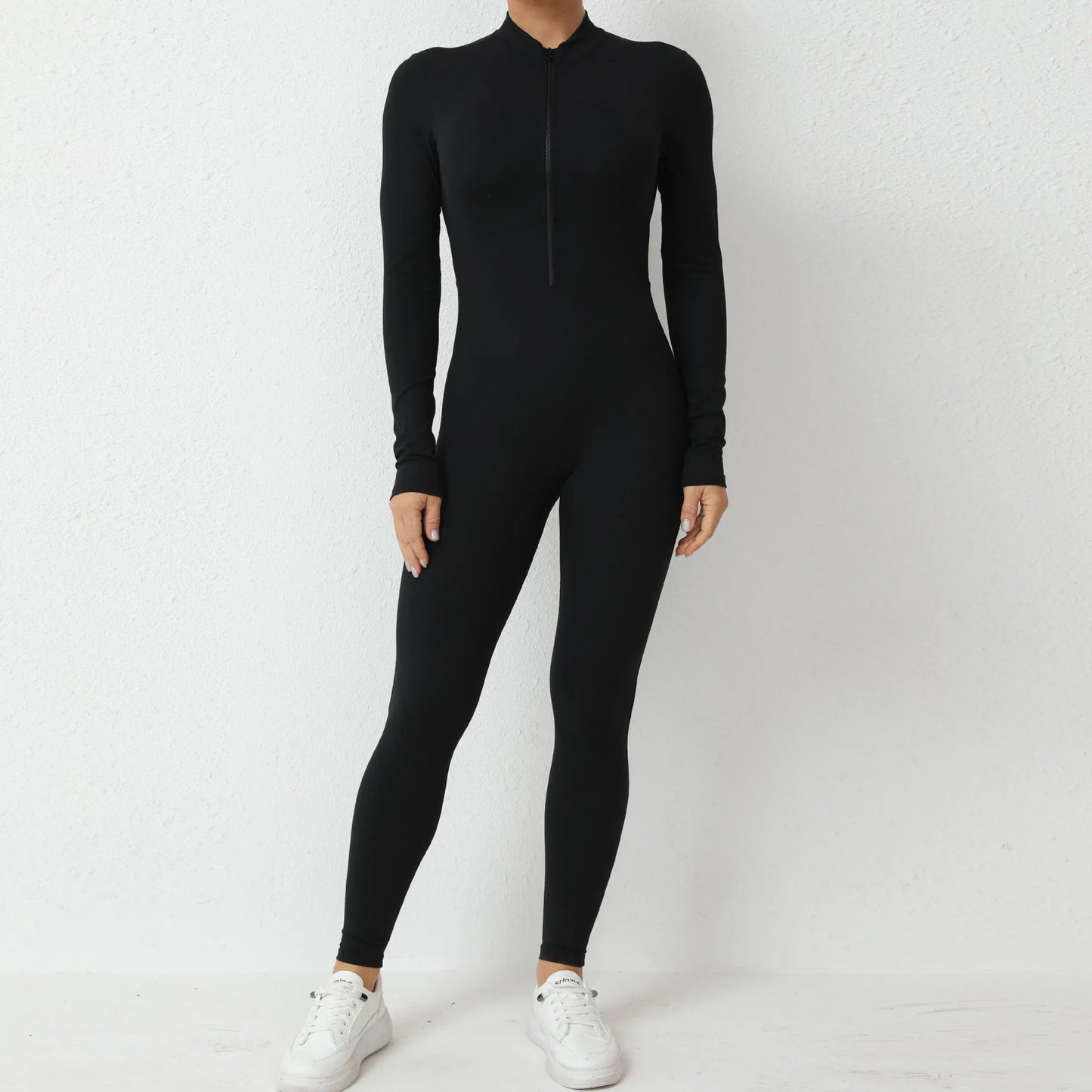 Full Sleeves Zipper Jumpsuit