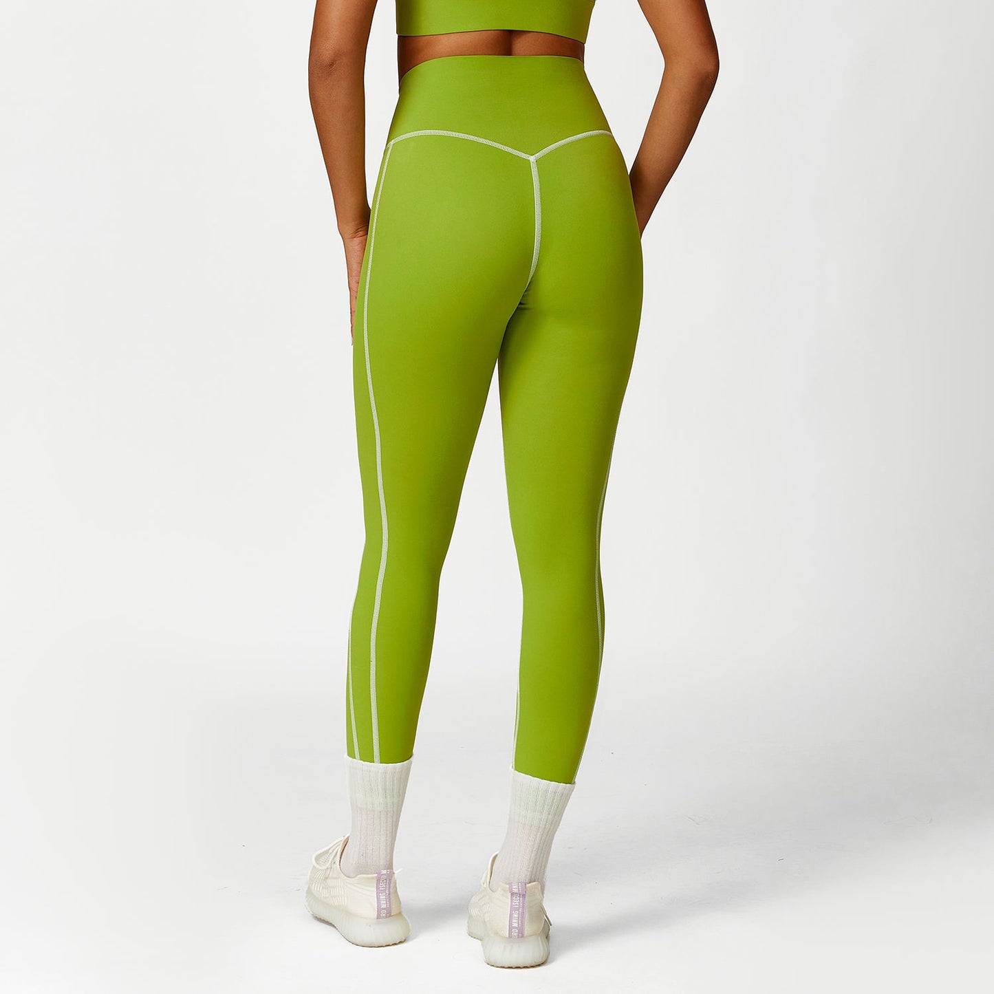 Contrast Stitch High Waist Super Soft Leggings