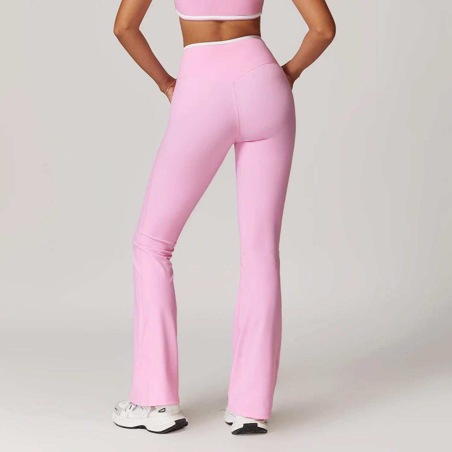 Cross Contrast Binding Leggings