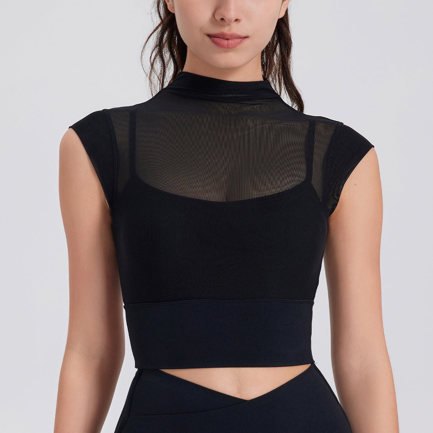 FLYING SLEEVLESS QUICK DRYING PADDED SPORTS TOP