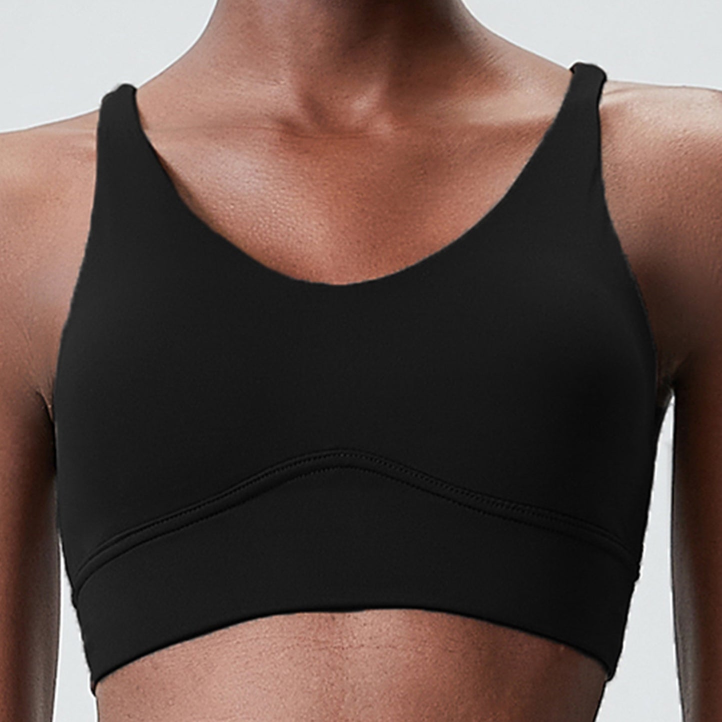 Cross Back Padded Cami Crop Top