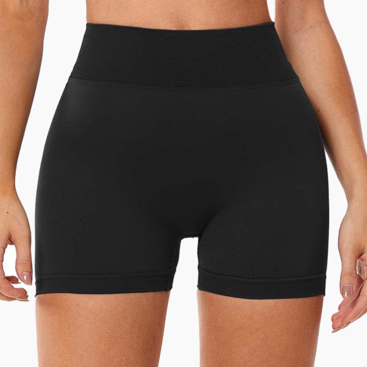 SEAMLESS BACK V WAIST BOOTY CINCHED SHORTS