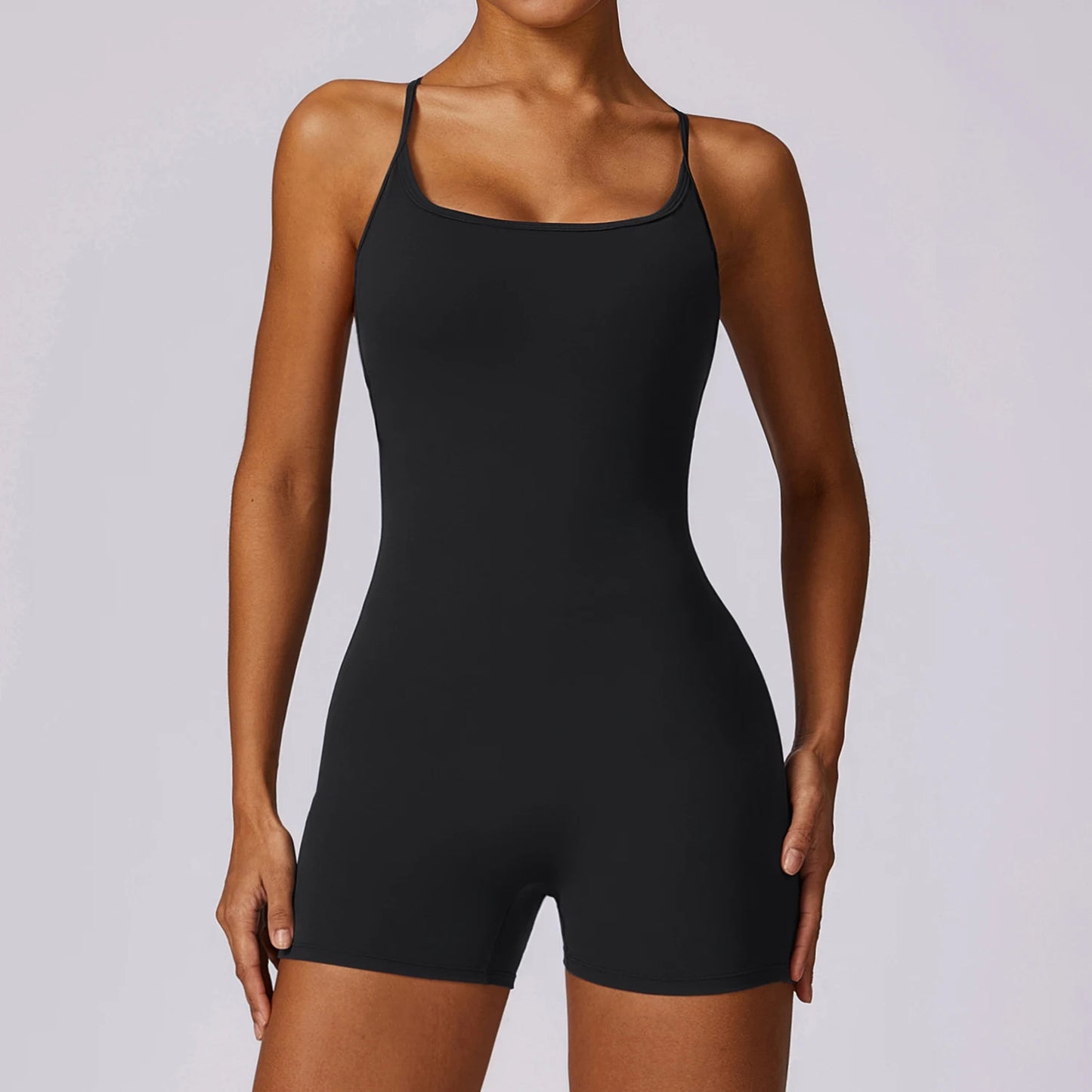 QUICK DRYING CAMI BACKLESS JUMPSUIT