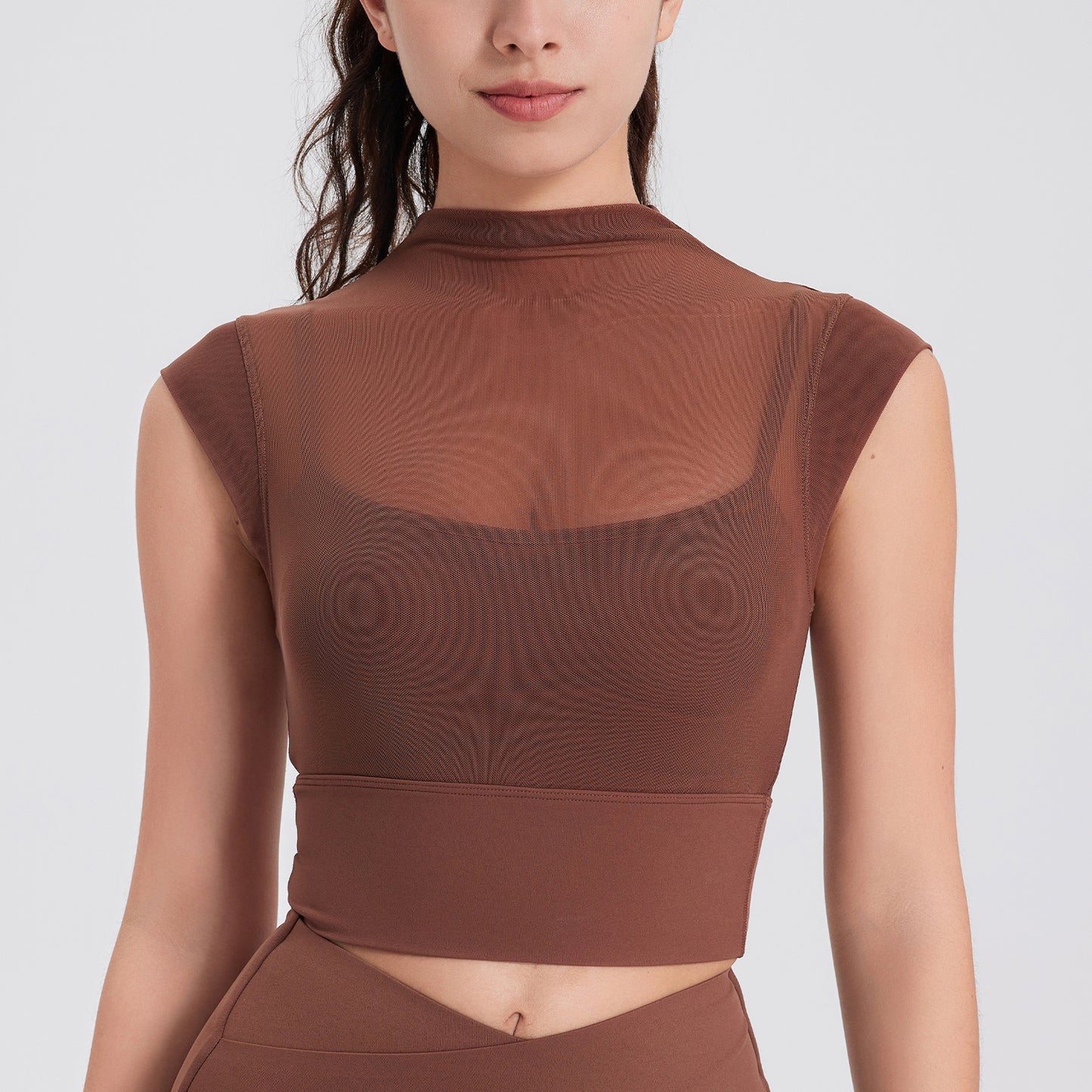 FLYING SLEEVLESS QUICK DRYING PADDED SPORTS TOP