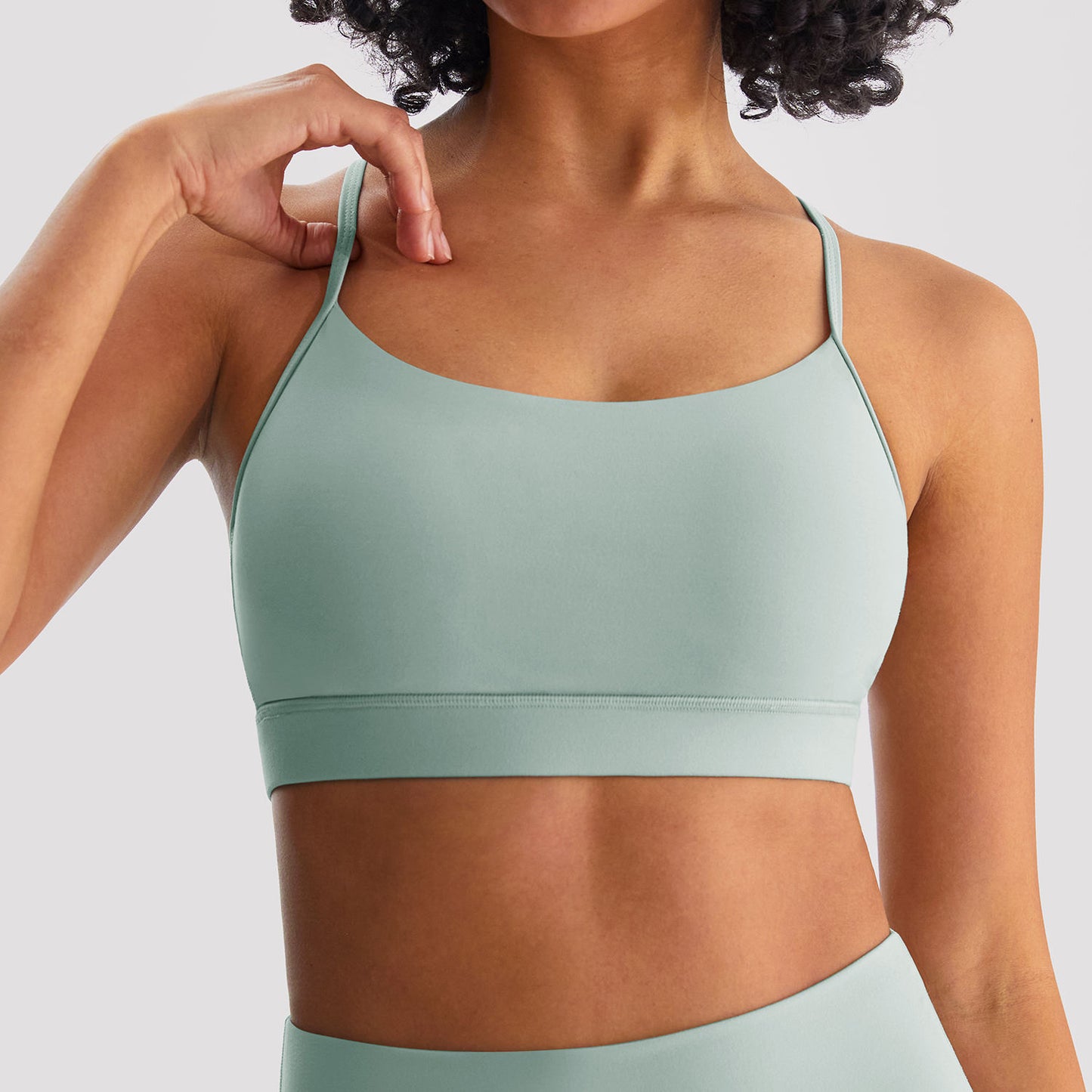 SCOOP HALTERNECK CAMI TOP BRA