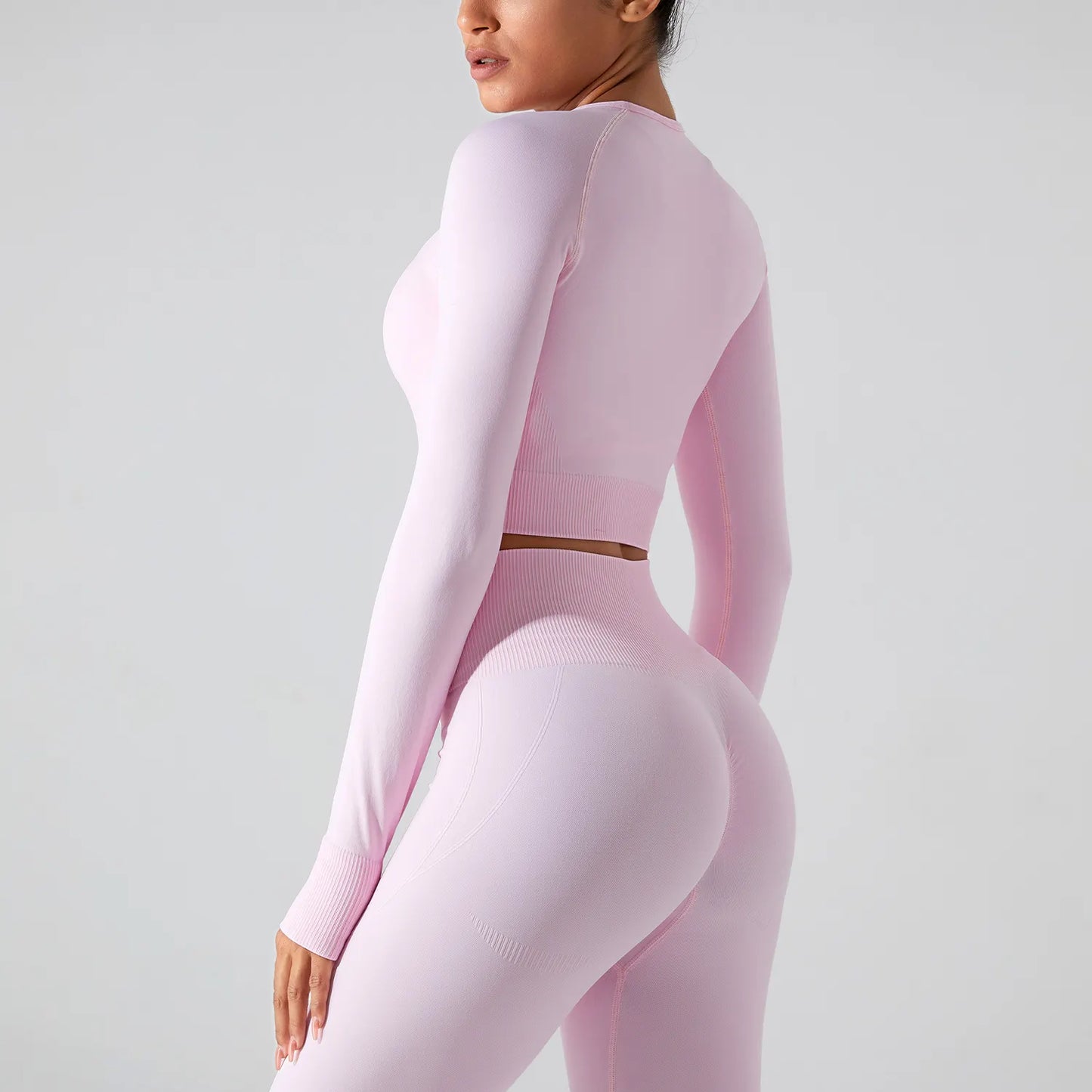SEAMLESS THUMBHOLES LONG SLEEVES TOP