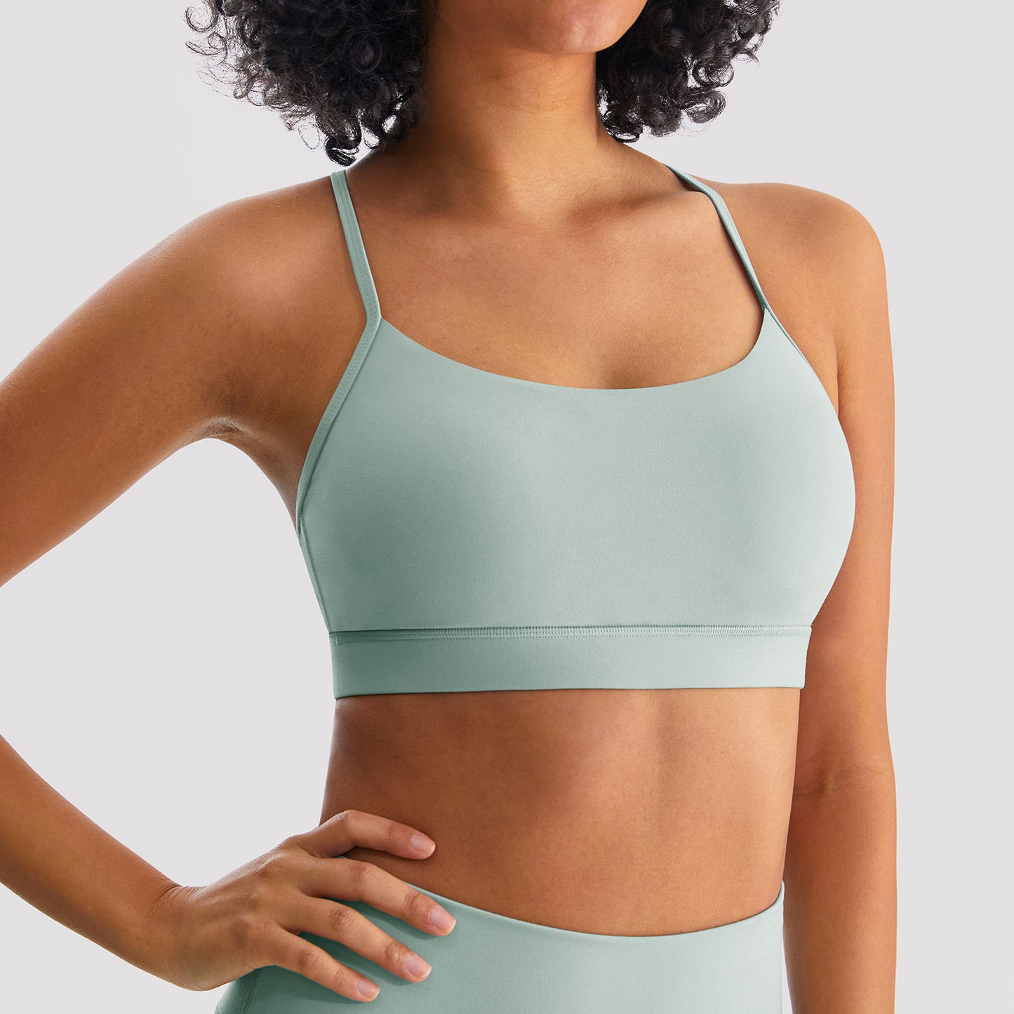 SCOOP HALTERNECK CAMI TOP BRA