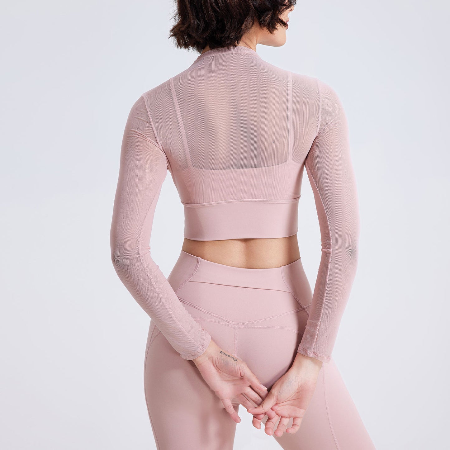 LONG SLEEVES WITH CHEST PAD MESH TOP