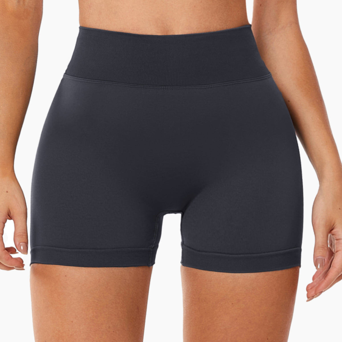 SEAMLESS BACK V WAIST BOOTY CINCHED SHORTS