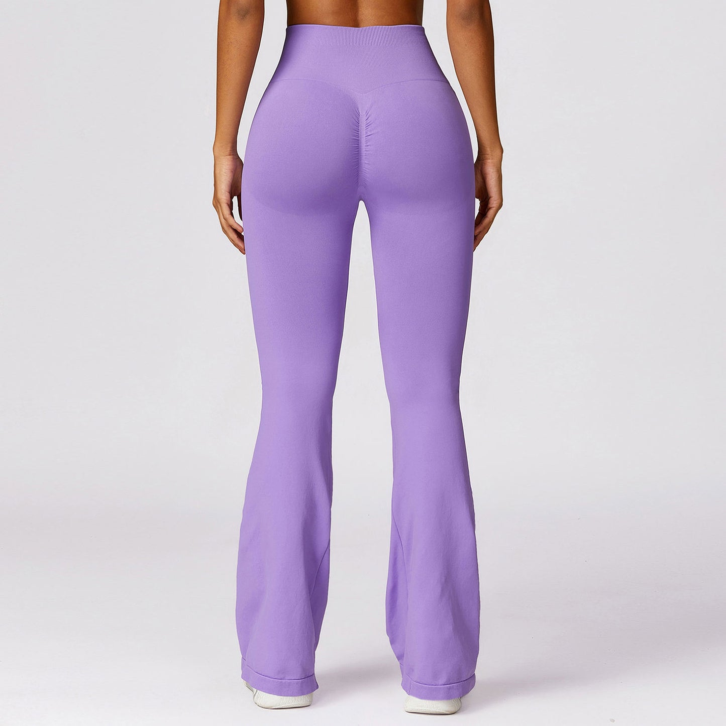FLARED LEG BOOTY SCULPTING LEGGINGS