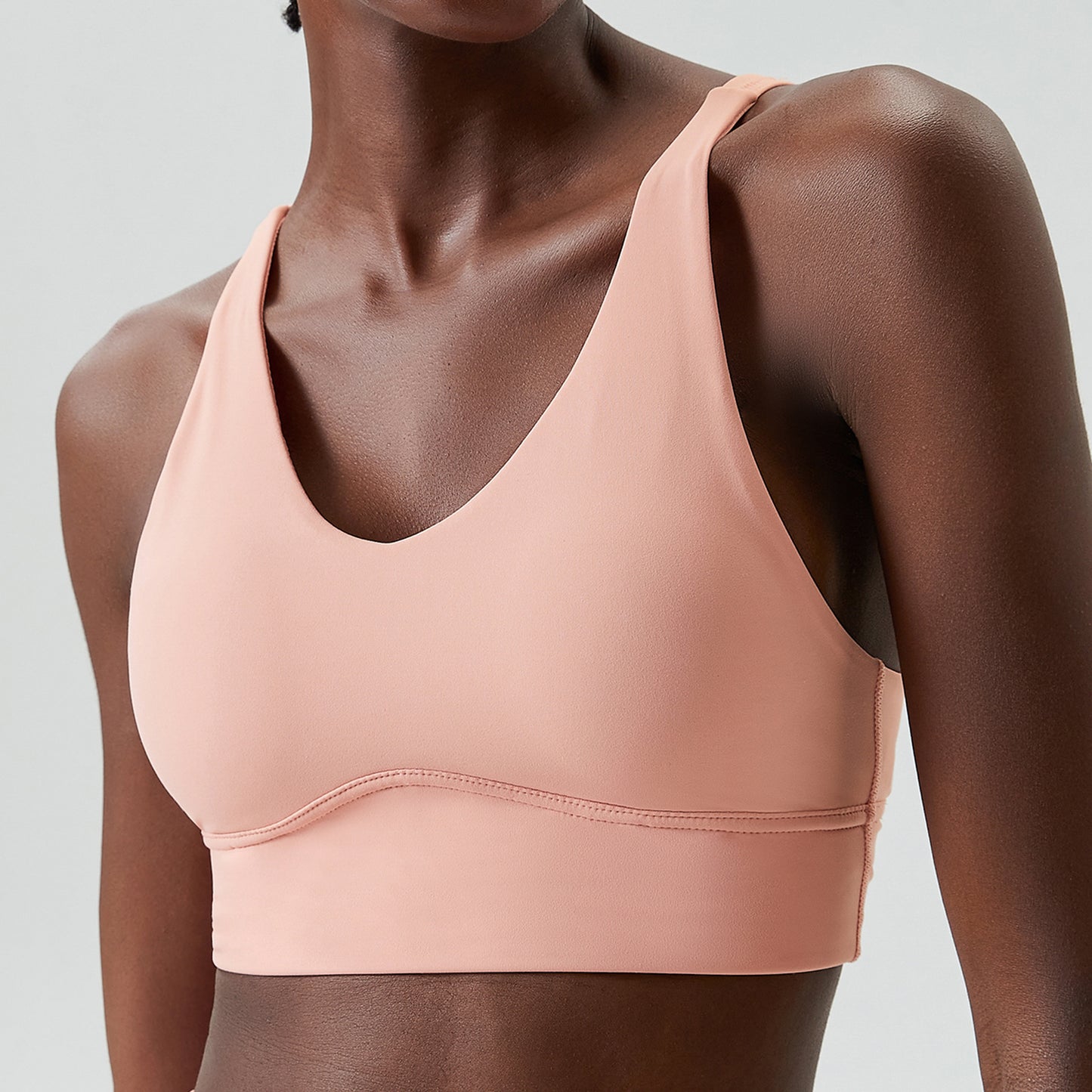 Cross Back Padded Cami Crop Top