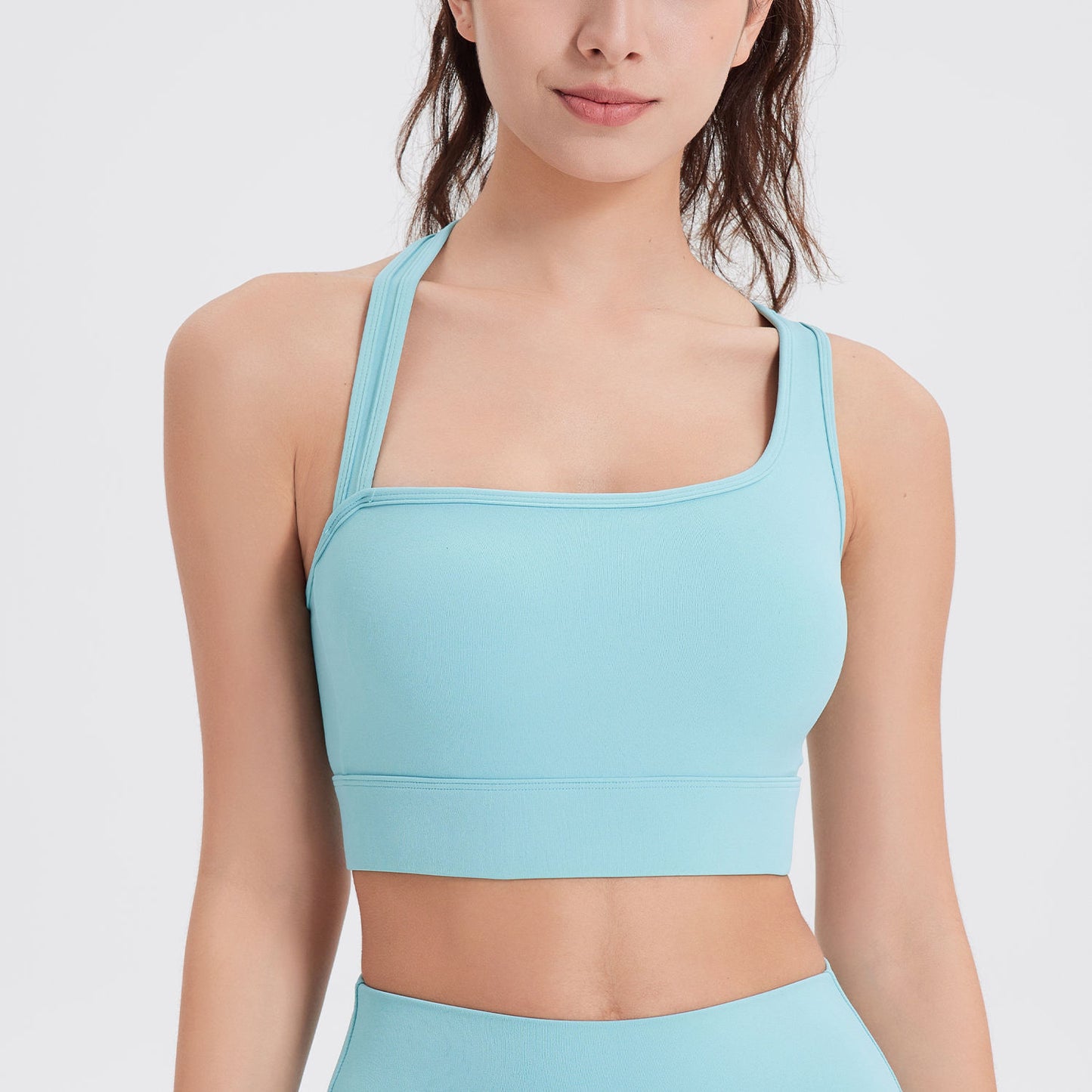 Back Cutout Cami Padded Crop Top