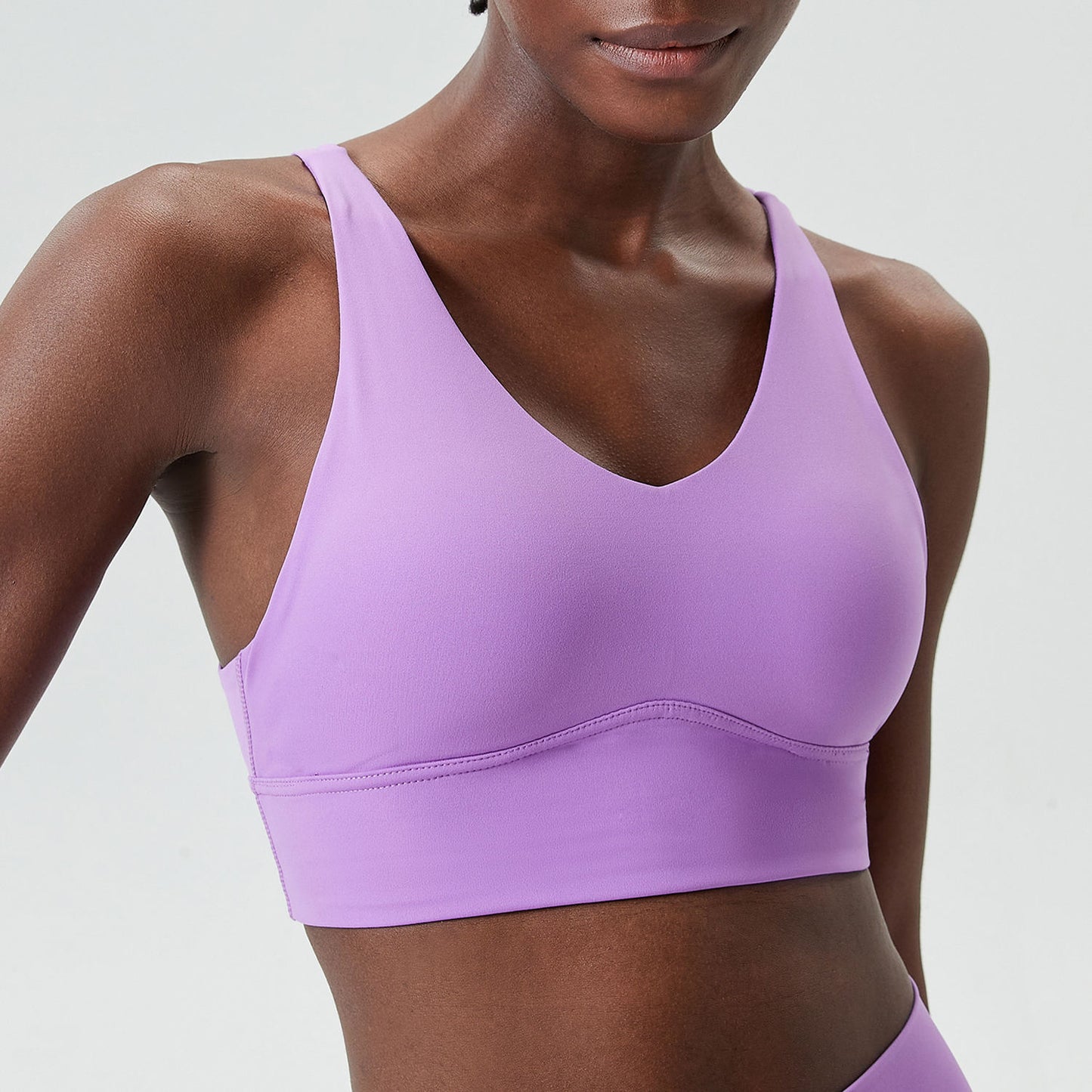 Cross Back Padded Cami Crop Top
