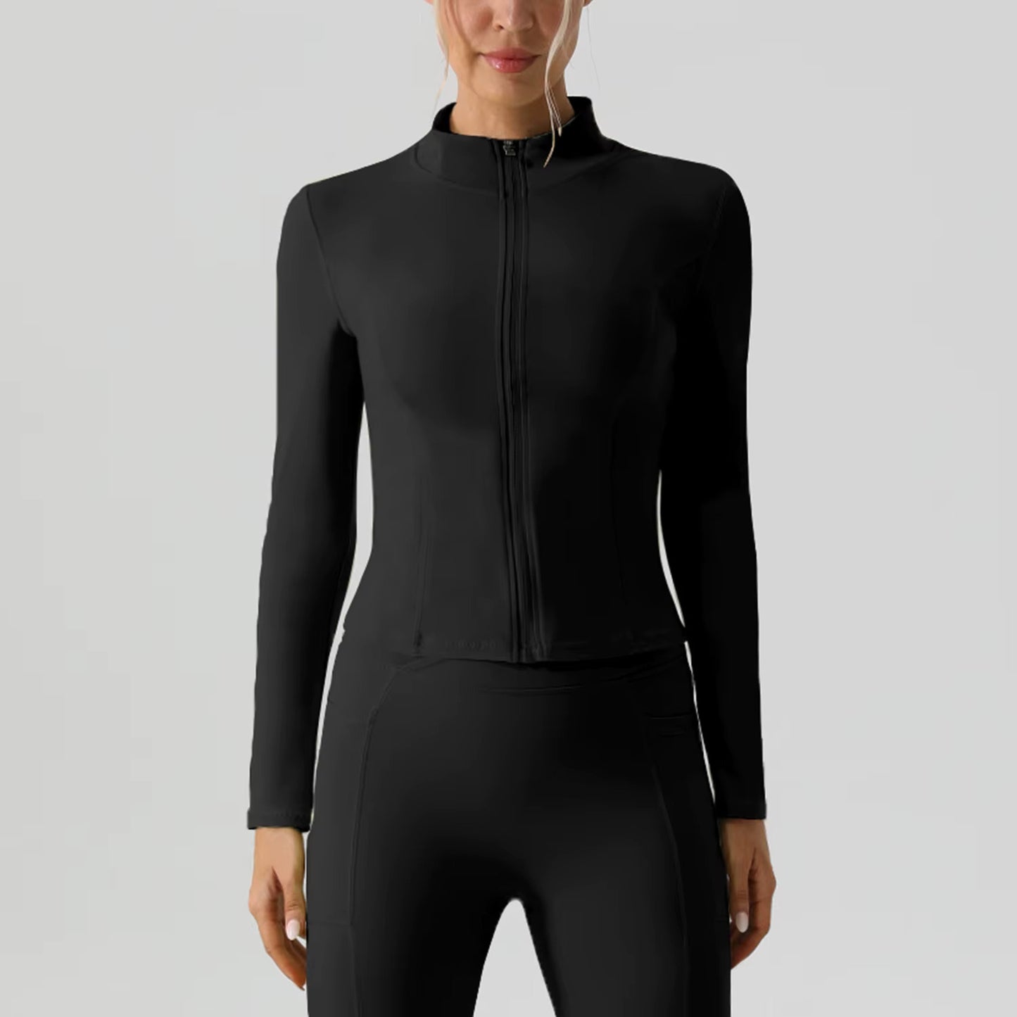ZIP UP PANEL RUNNING JACKET