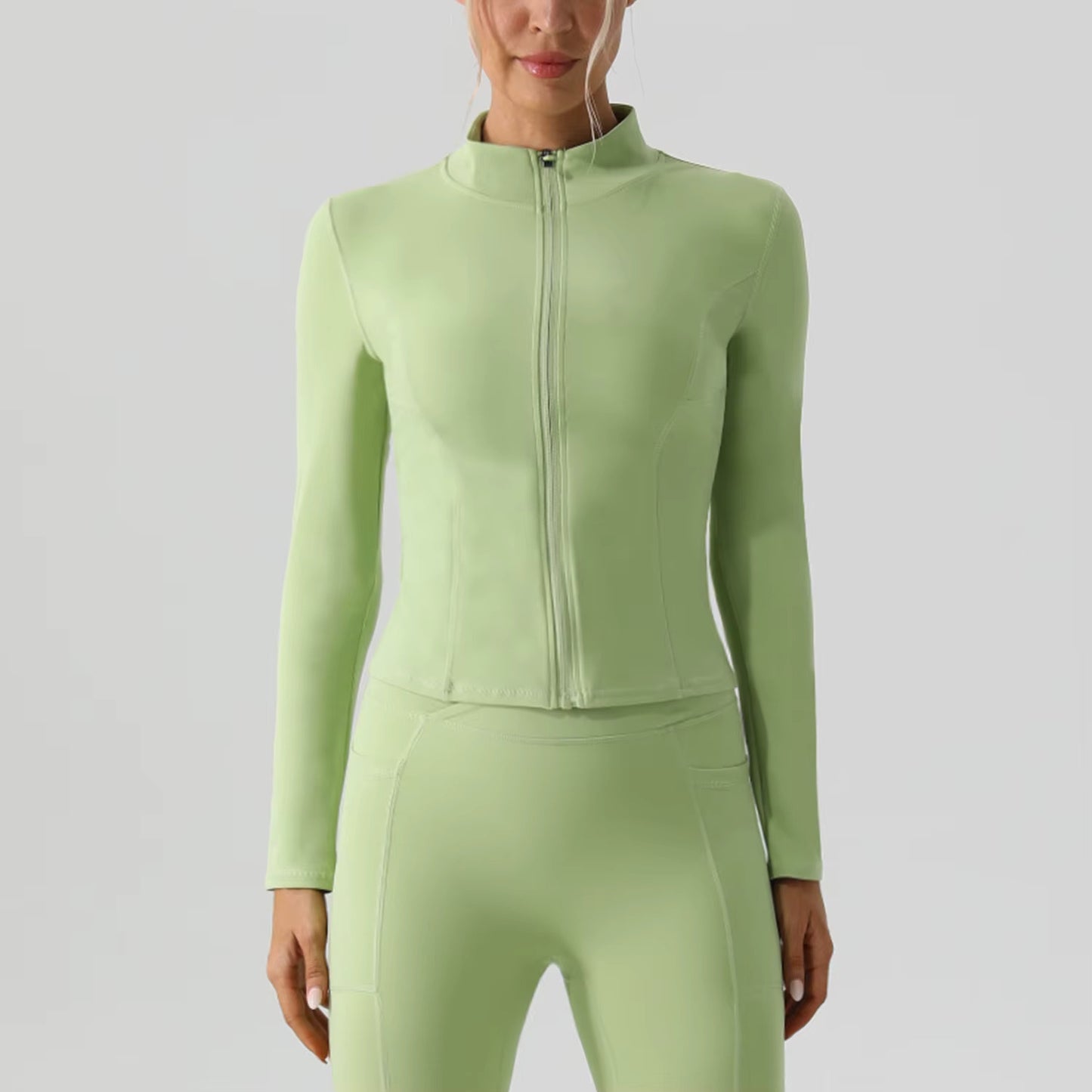 ZIP UP PANEL RUNNING JACKET