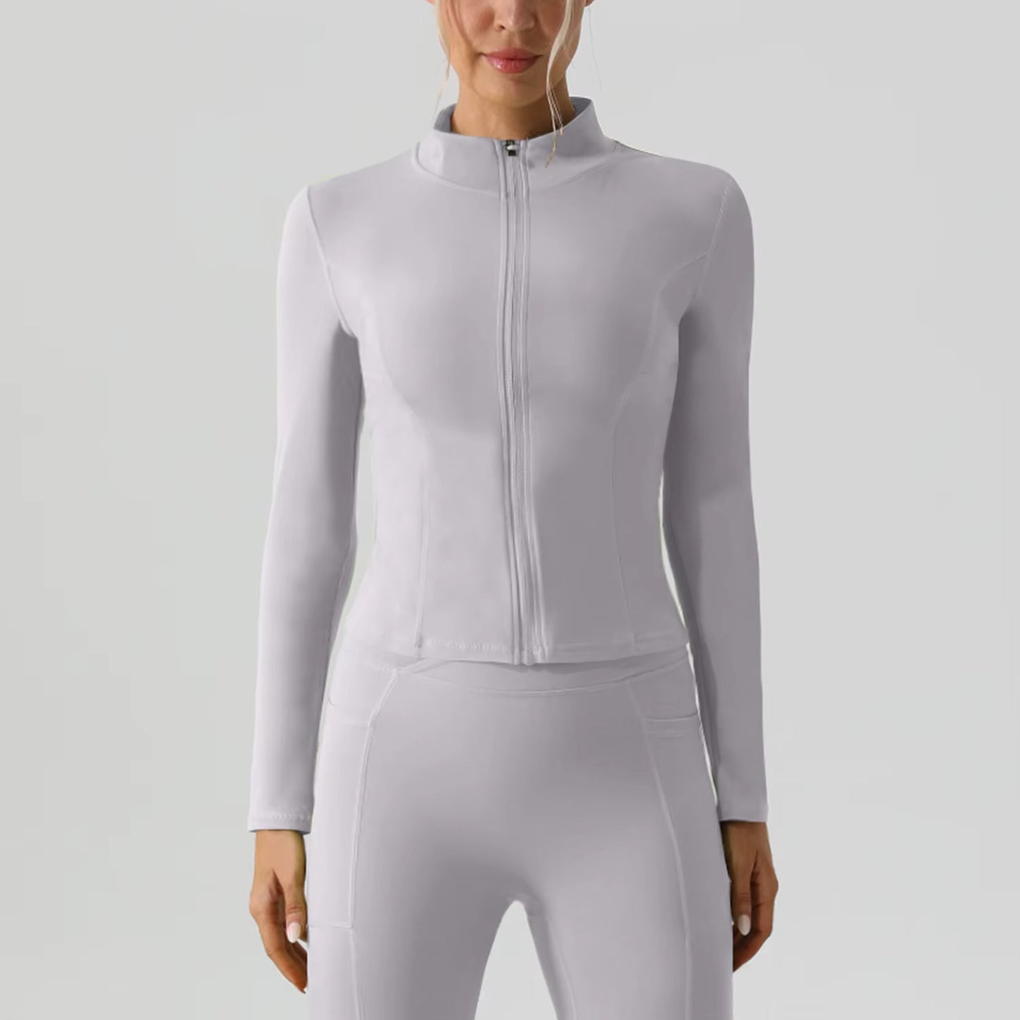 ZIP UP PANEL RUNNING JACKET