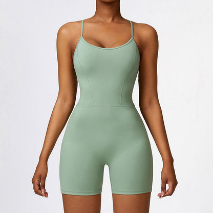 BODY SCULPTING UNITARD CAMI ROMPER