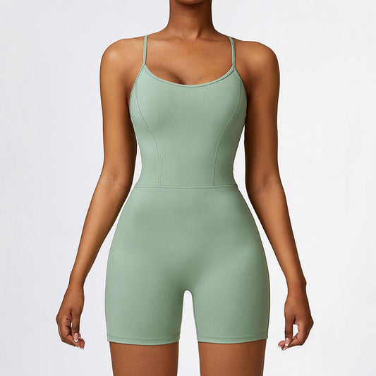 BODY SCULPTING UNITARD CAMI ROMPER