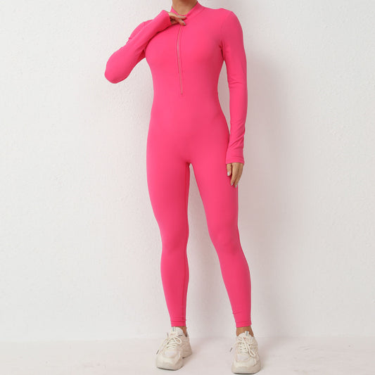 Full Sleeves Zipper Jumpsuit