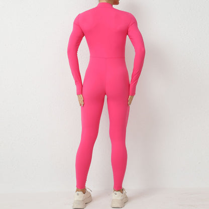 Full Sleeves Zipper Jumpsuit
