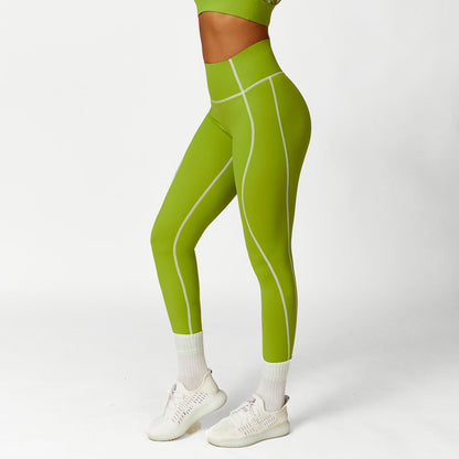 Contrast Stitch High Waist Super Soft Leggings