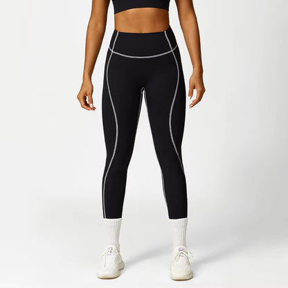 Contrast Stitch High Waist Super Soft Leggings