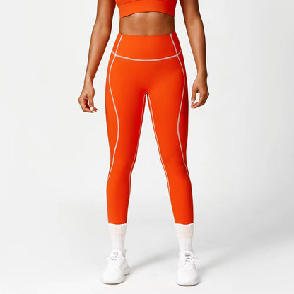 Contrast Stitch High Waist Super Soft Leggings