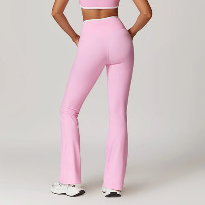 Cross Contrast Binding Leggings
