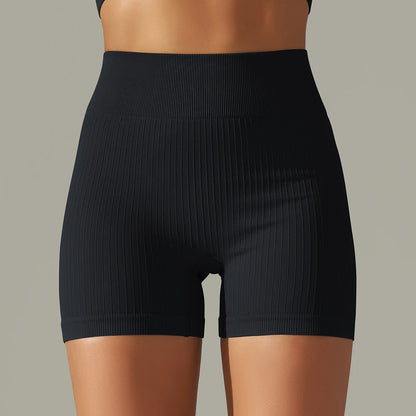 SEAMLESS BUTT LIFTING BIKER SHORTS