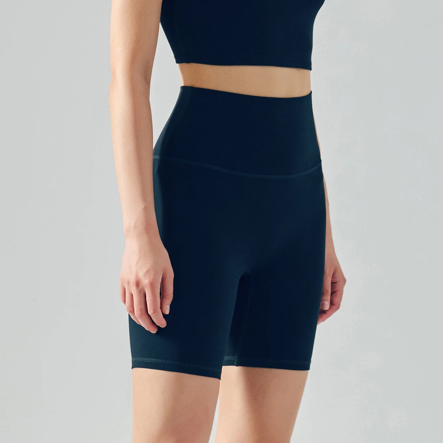 HIGH WAIST CYCLING SHORTS