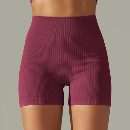 SEAMLESS BUTT LIFTING BIKER SHORTS