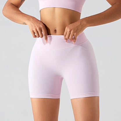 SEAMLESS BUTT LIFTING CYCLING SHORTS