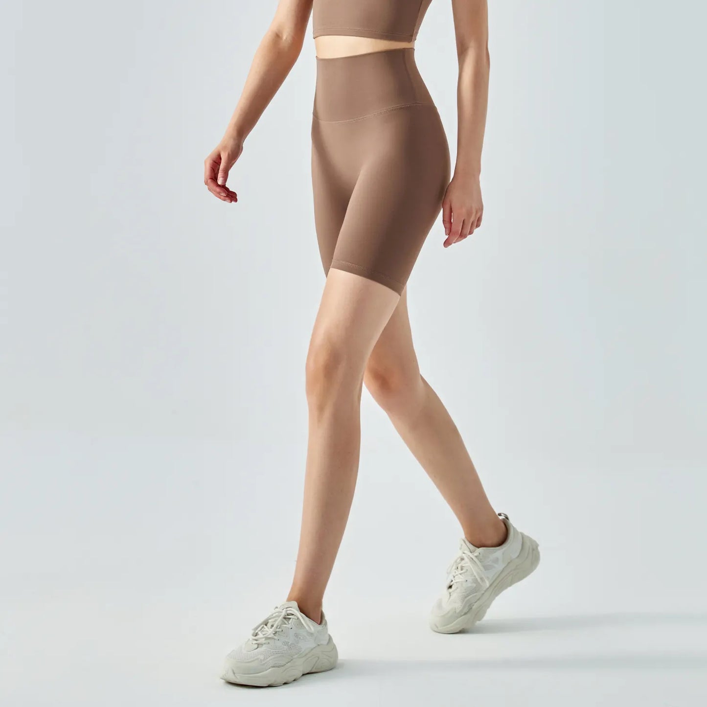 HIGH WAIST CYCLING SHORTS