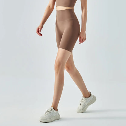 HIGH WAIST CYCLING SHORTS
