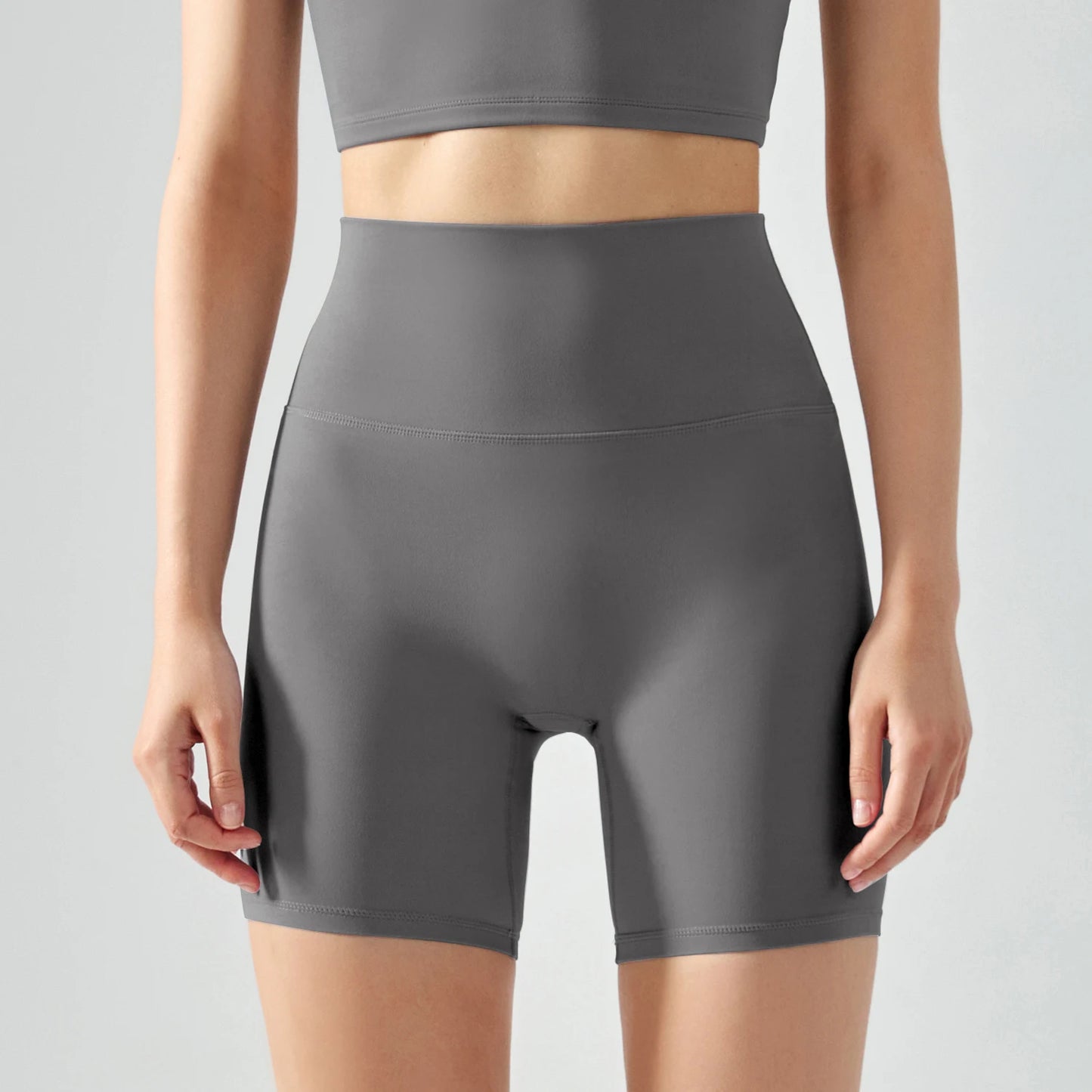 HIGH WAIST CYCLING SHORTS