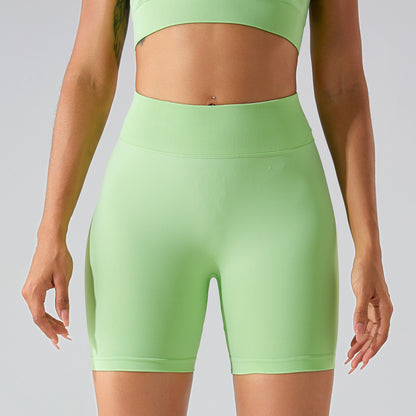 SEAMLESS BUTT LIFTING CYCLING SHORTS