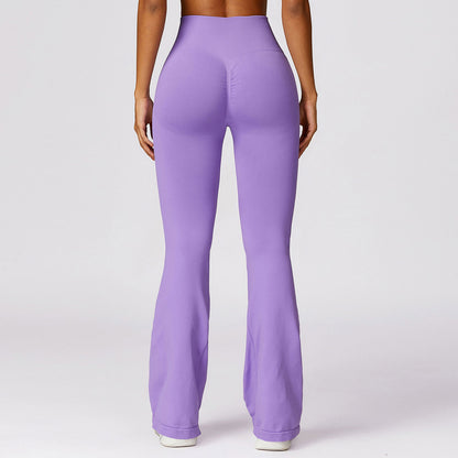 FLARED LEG BOOTY SCULPTING LEGGINGS