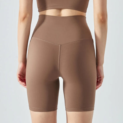 HIGH WAIST CYCLING SHORTS