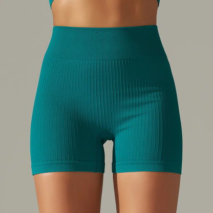 SEAMLESS BUTT LIFTING BIKER SHORTS