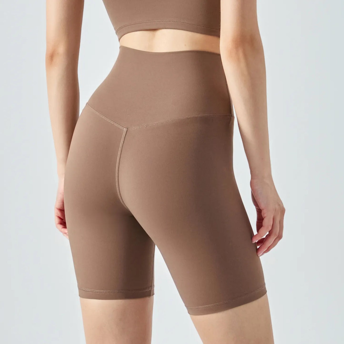 HIGH WAIST CYCLING SHORTS