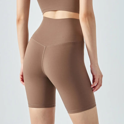 HIGH WAIST CYCLING SHORTS