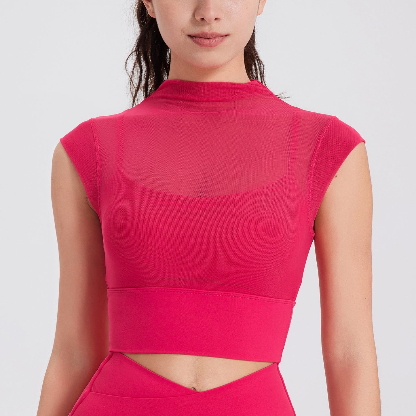 FLYING SLEEVLESS QUICK DRYING PADDED SPORTS TOP