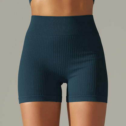 SEAMLESS BUTT LIFTING BIKER SHORTS