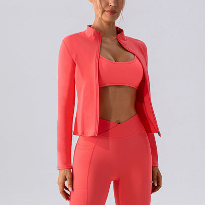 ZIP UP PANEL RUNNING JACKET