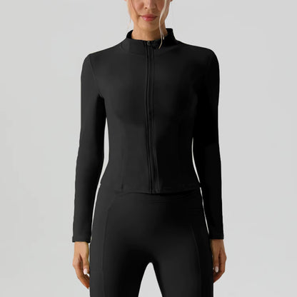 ZIP UP PANEL RUNNING JACKET